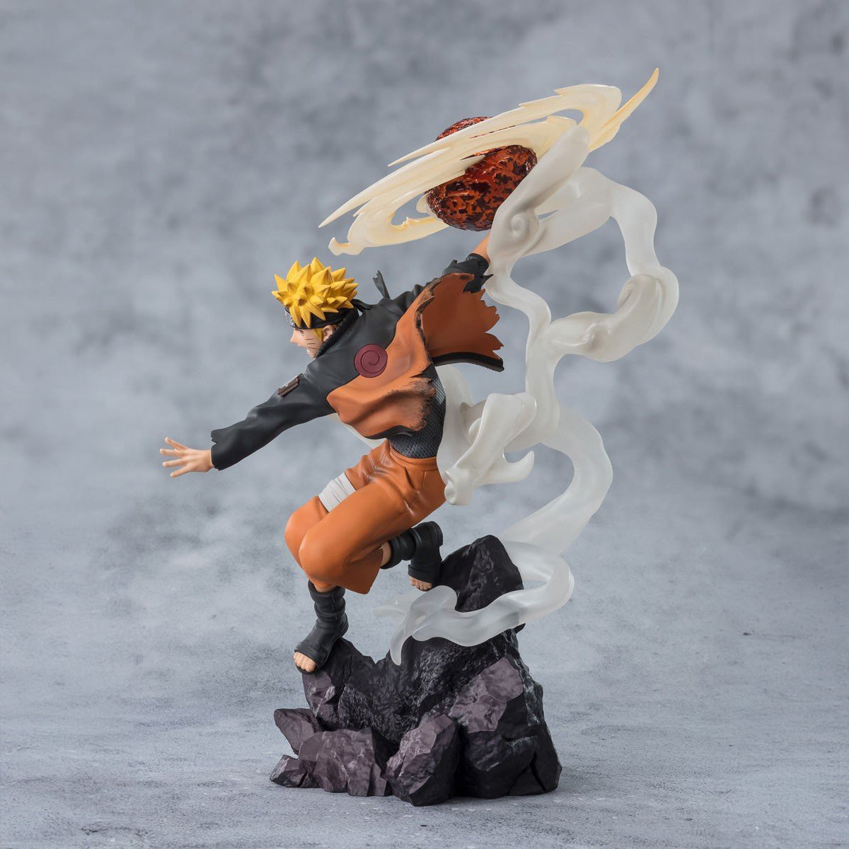 (IN STOCK) Bandai - FiguartsZERO - Naruto Shippuden - Naruto Uzumaki -Sage Art: Lava Release Rasenshuriken-