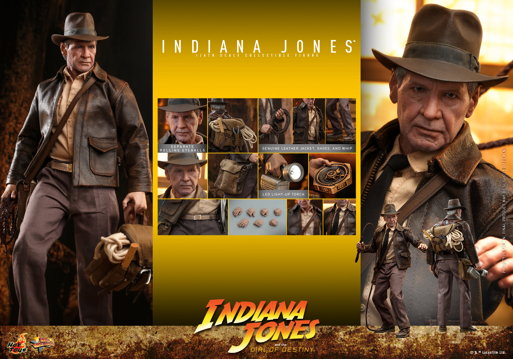 Hot Toys - MMS716 - Indiana Jones and the Dial of Destiny - Indiana Jones - Marvelous Toys