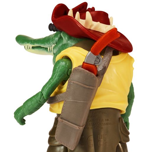  Teenage Mutant Ninja Turtles: Mutant Mayhem 4.5” Leatherhead  Basic Action Figure by Playmates Toys : Toys & Games