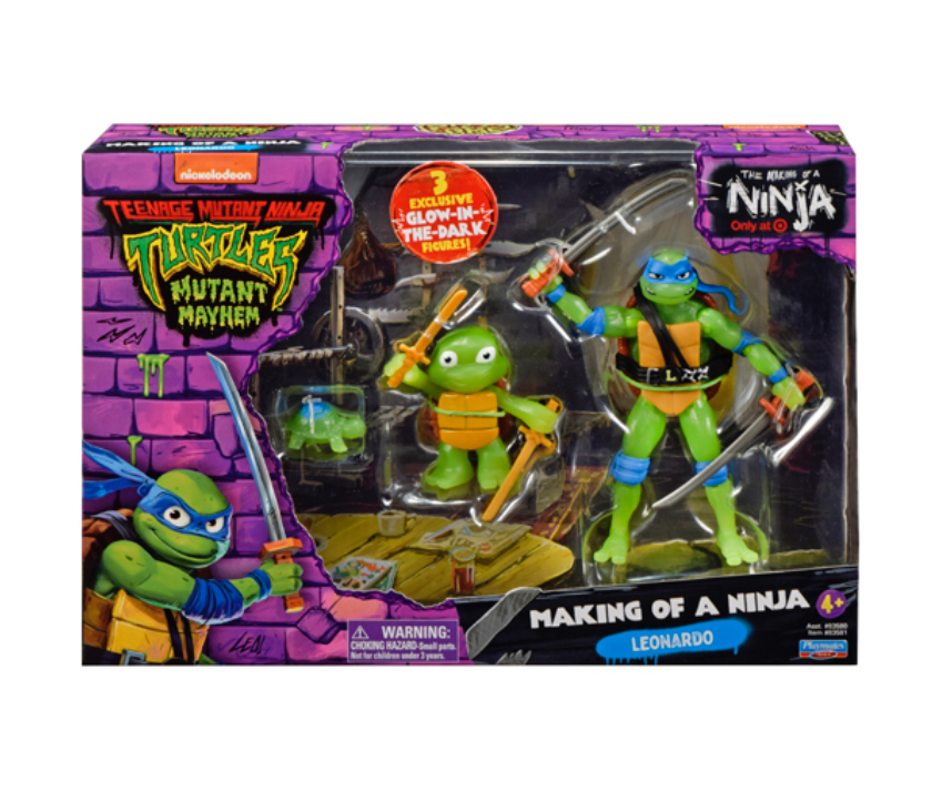 Making of a Ninja: Leonardo ‐ Playmates Toys