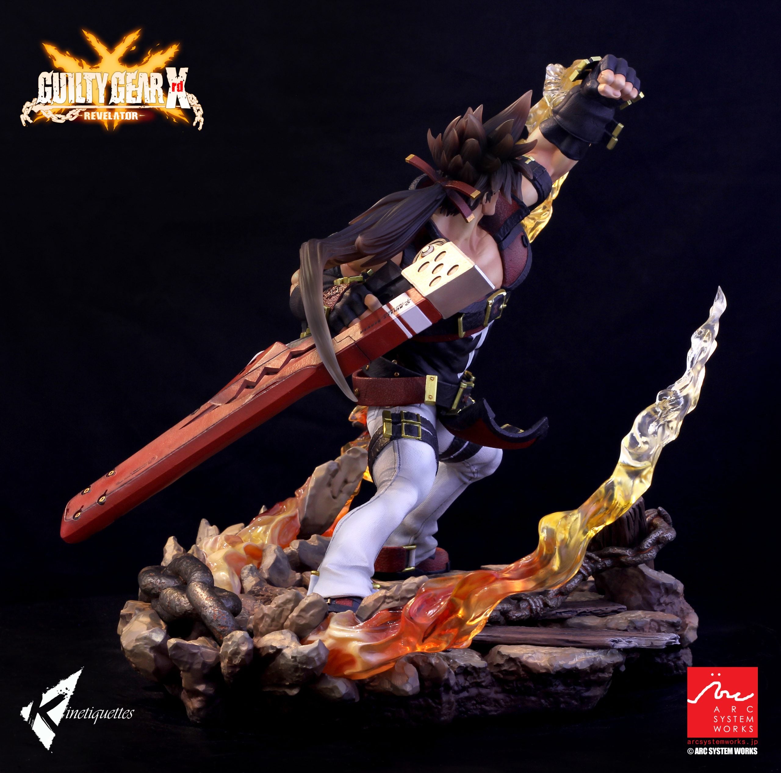 Kinetiquettes - Guilty Gear Xrd - Sol Badguy (ソル＝バッドガイ) –The Bounty Hunter  (1/7 Scale)