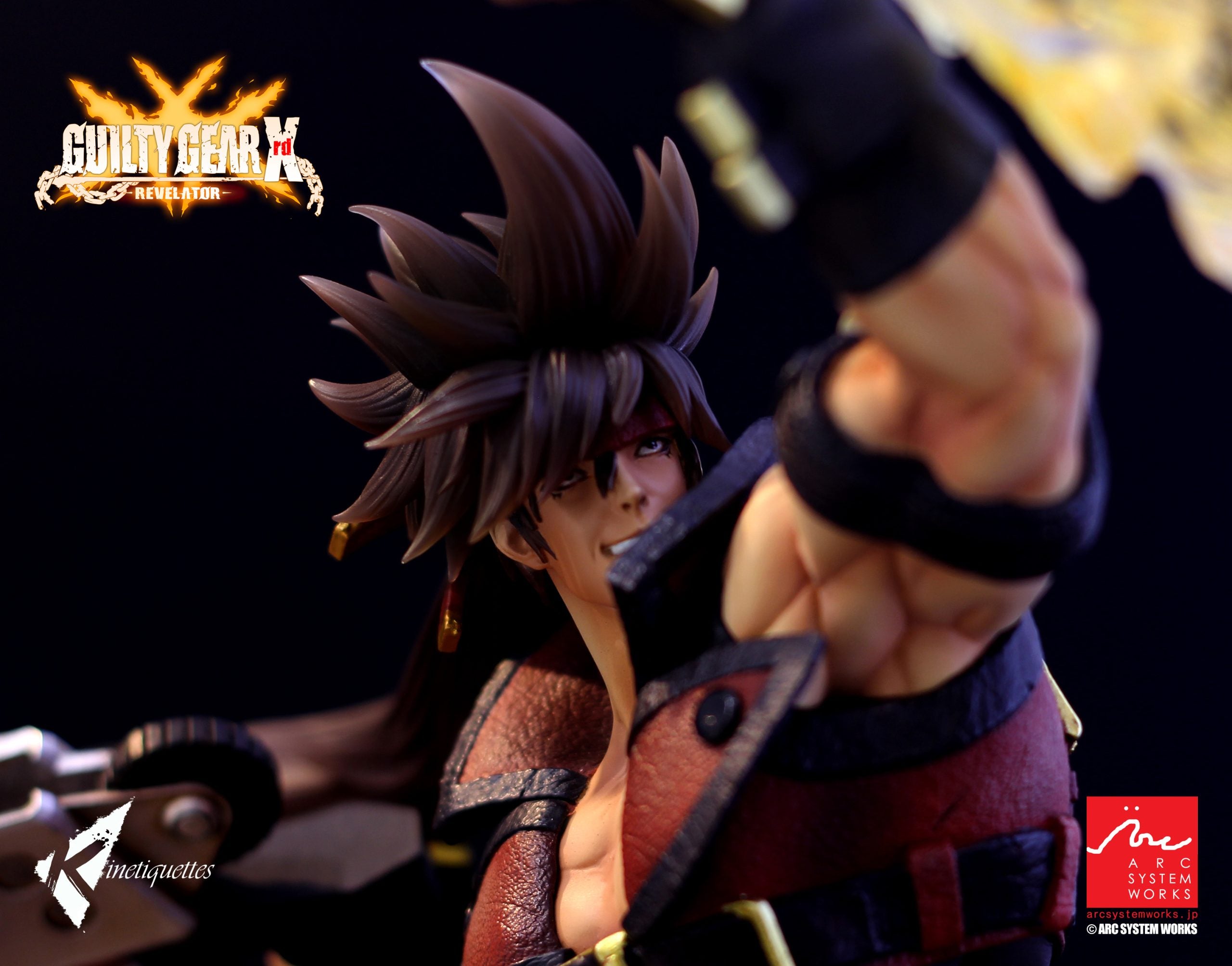 Kinetiquettes - Guilty Gear Xrd - Sol Badguy (ソル＝バッドガイ) –The Bounty Hunter  (1/7 Scale)