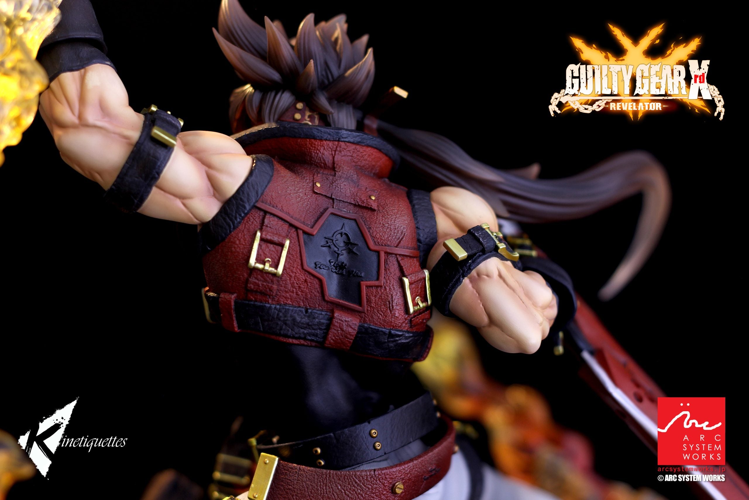 Kinetiquettes - Guilty Gear Xrd - Sol Badguy (ソル＝バッドガイ) –The Bounty Hunter  (1/7 Scale)