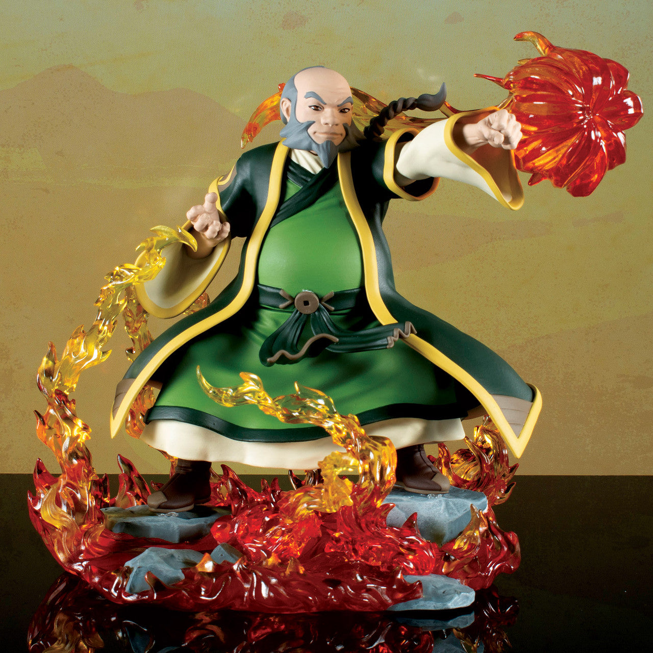 Diamond Select Toys Avatar The Last Airbender: Final Battle Aang Deluxe  Action Figure