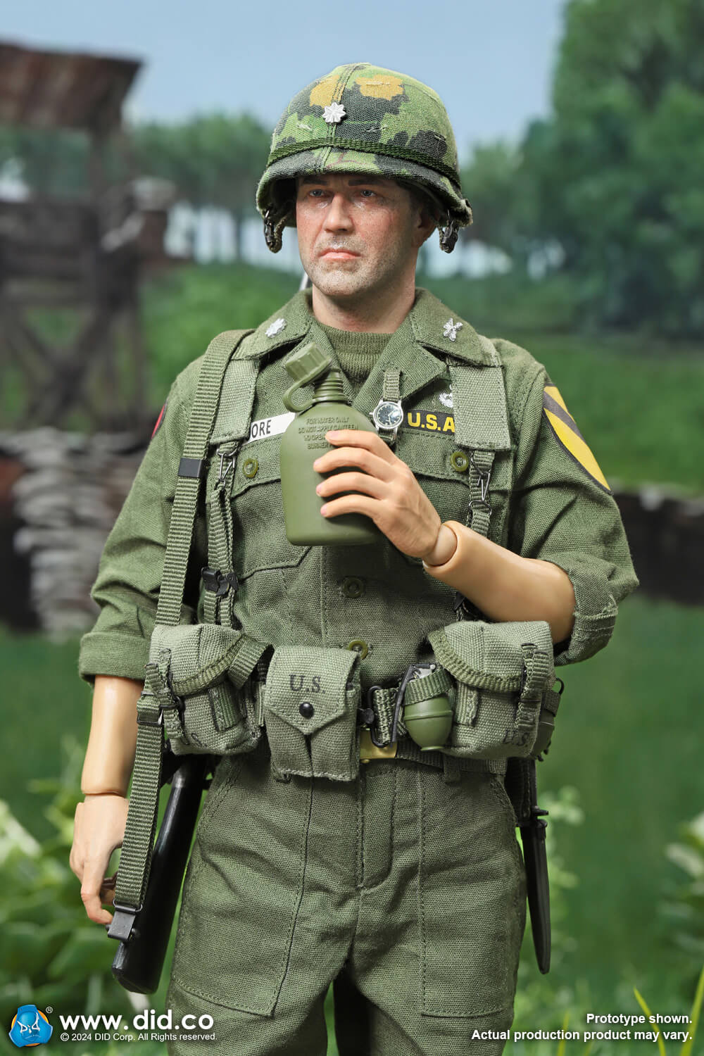 V80174 Vietnam War U.S. Army Lt. Col. Moore ベトナム戦争 アメリカ