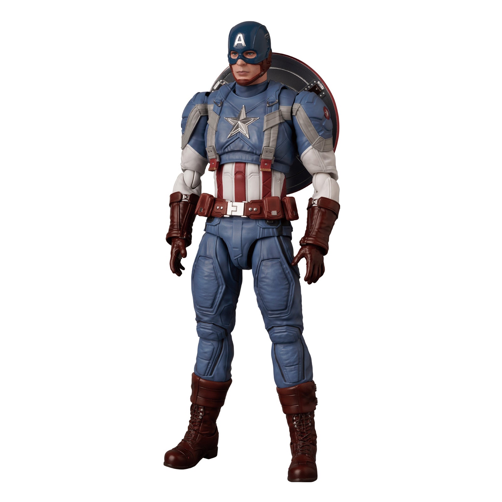 Medicom - MAFEX No. 220 - Captain America: The Winter Soldier - Captain America (Classic Suit) - Marvelous Toys