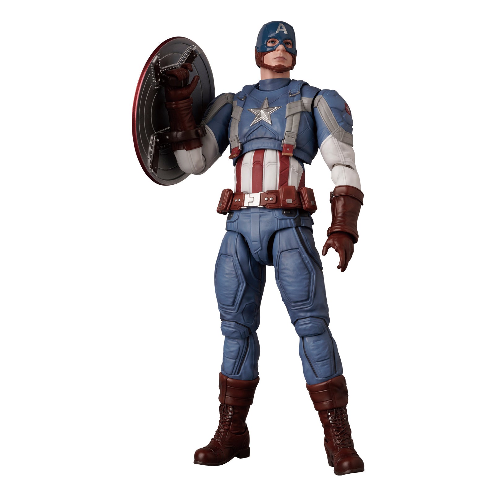 Medicom - MAFEX No. 220 - Captain America: The Winter Soldier - Captain America (Classic Suit) - Marvelous Toys