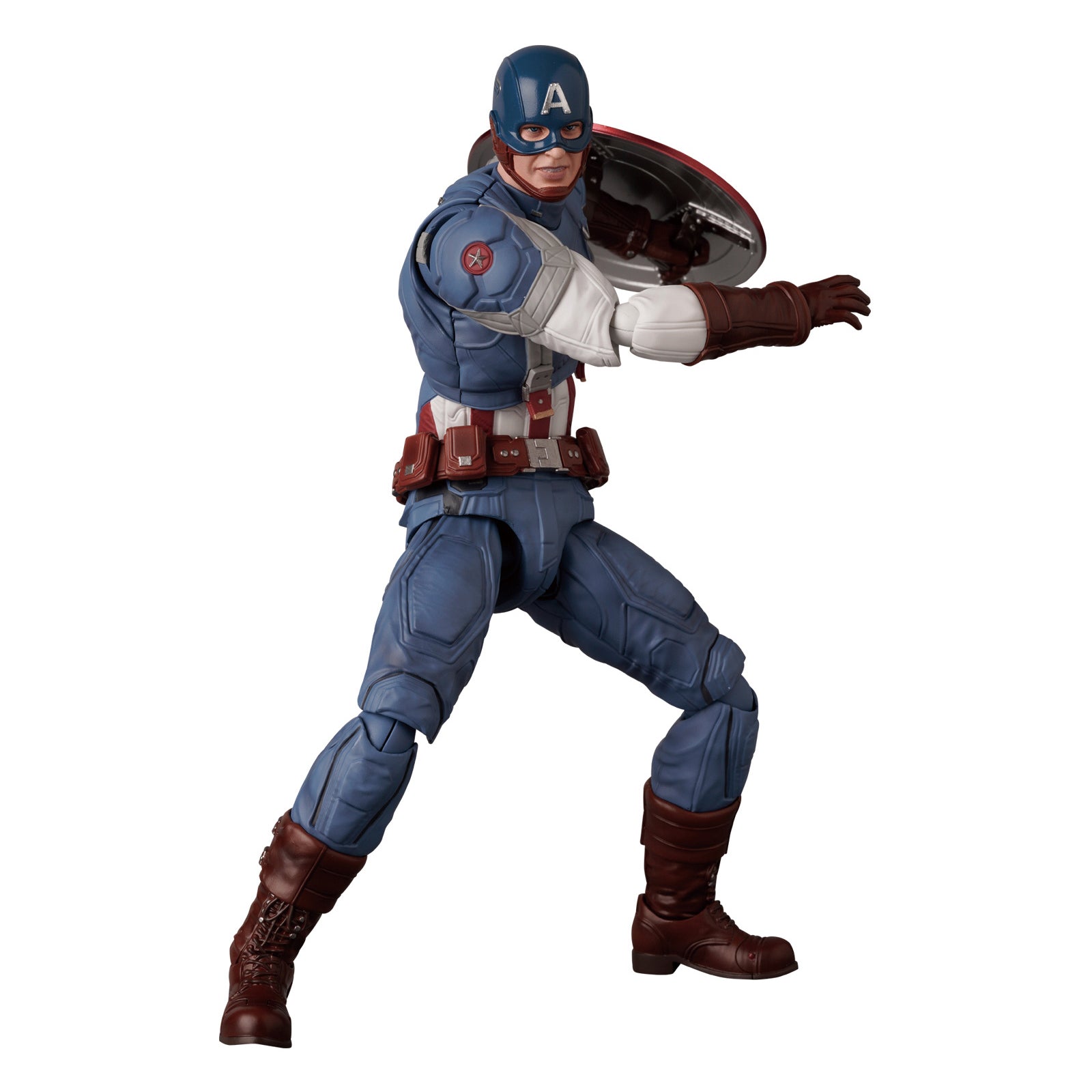 Medicom - MAFEX No. 220 - Captain America: The Winter Soldier - Captain America (Classic Suit) - Marvelous Toys