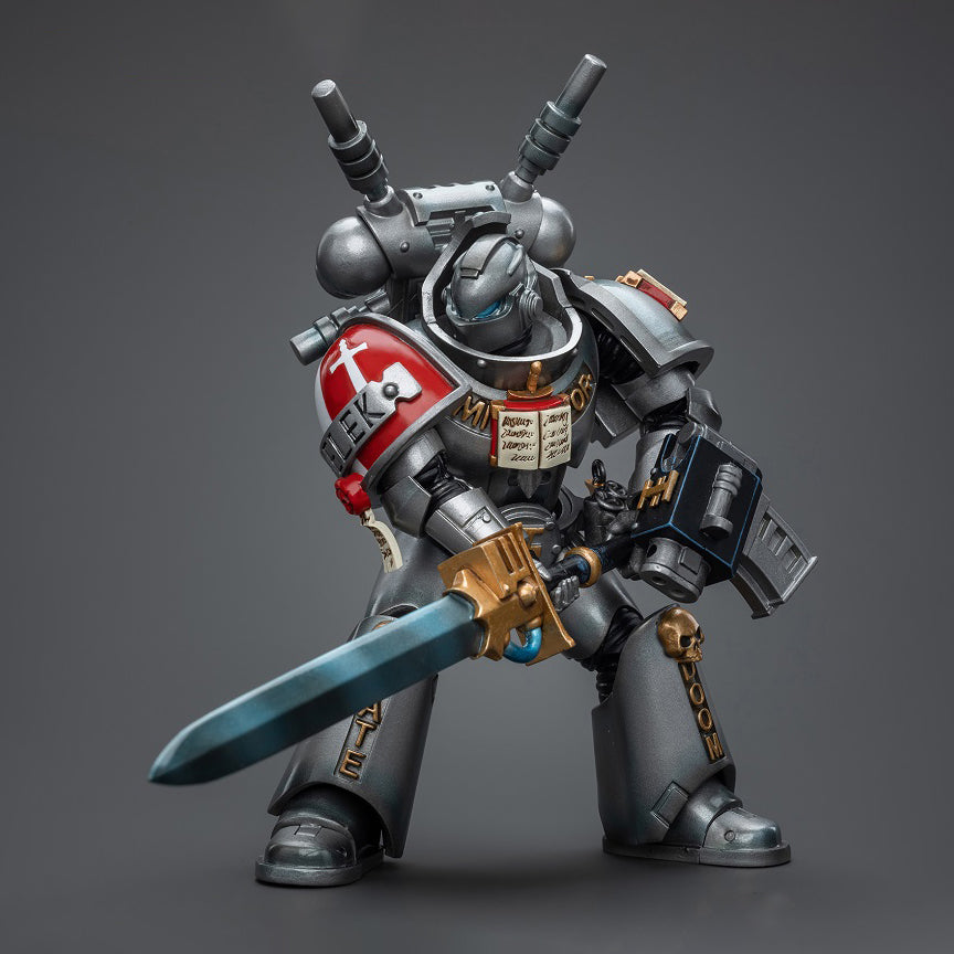 Joy Toy Warhammer 40,000 Grey Knights Strike Squad Grey Knight with Psilencer 1:18 Scale Action Figure - Warhammer