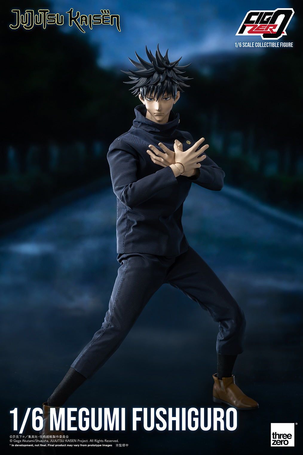 1/6 Scale Asmus Toys JJKS03A Fushiguro Megumi – Jujutsu Kaisen action figure  – 2DBeat Hobby Store