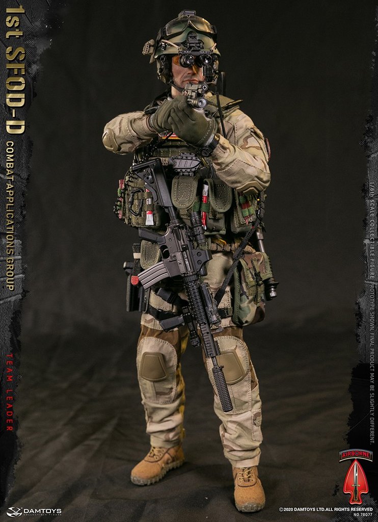 DamToys Elite Series 1st SFOD-D Combat Applications Group Team