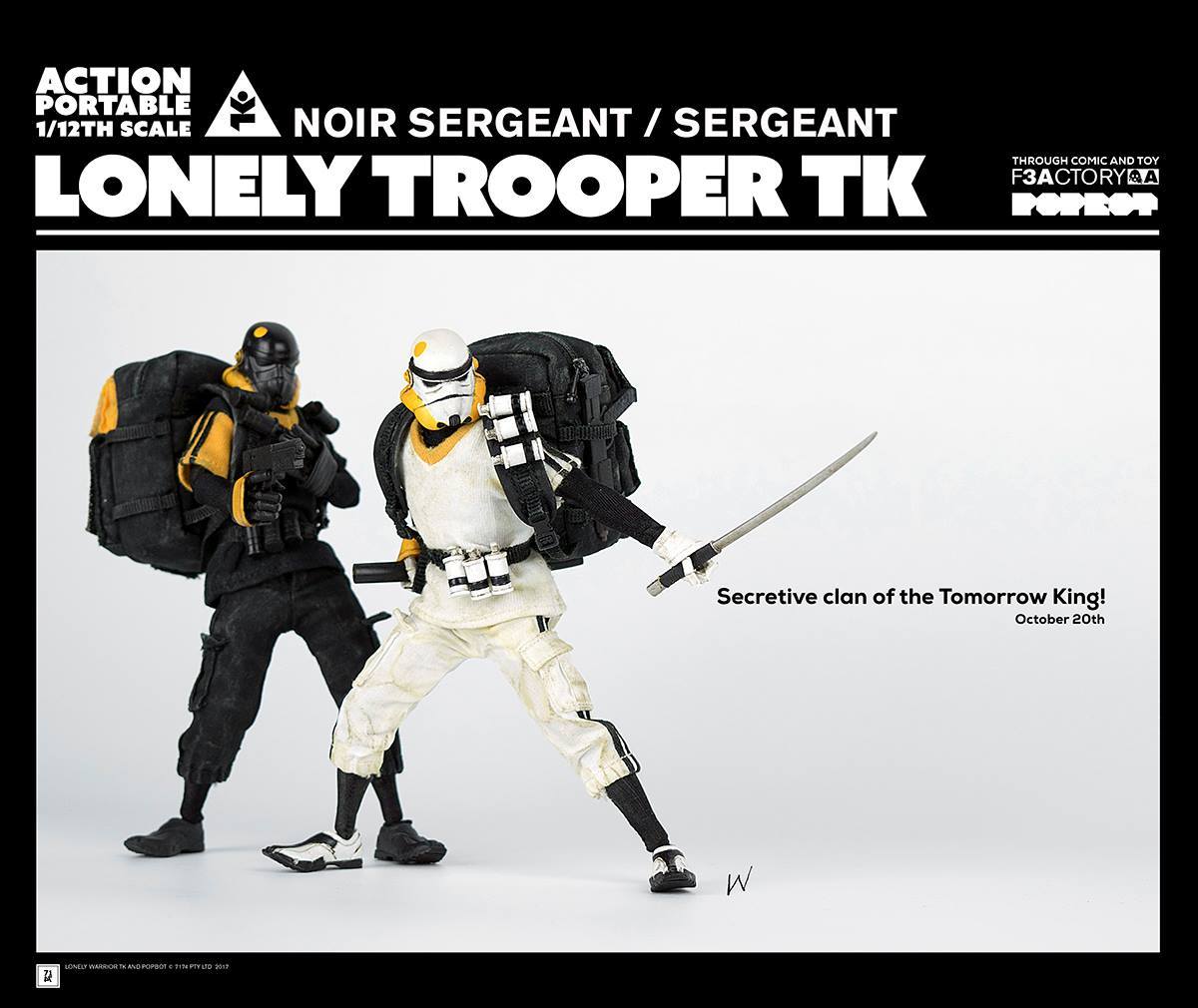 ThreeA - Action Portable by F3Actory - Lonely Trooper TK Noir Sergeant