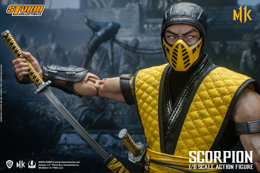 Storm Collectibles - Mortal Kombat 11 - Scorpion (1/6 Scale) - Marvelous Toys