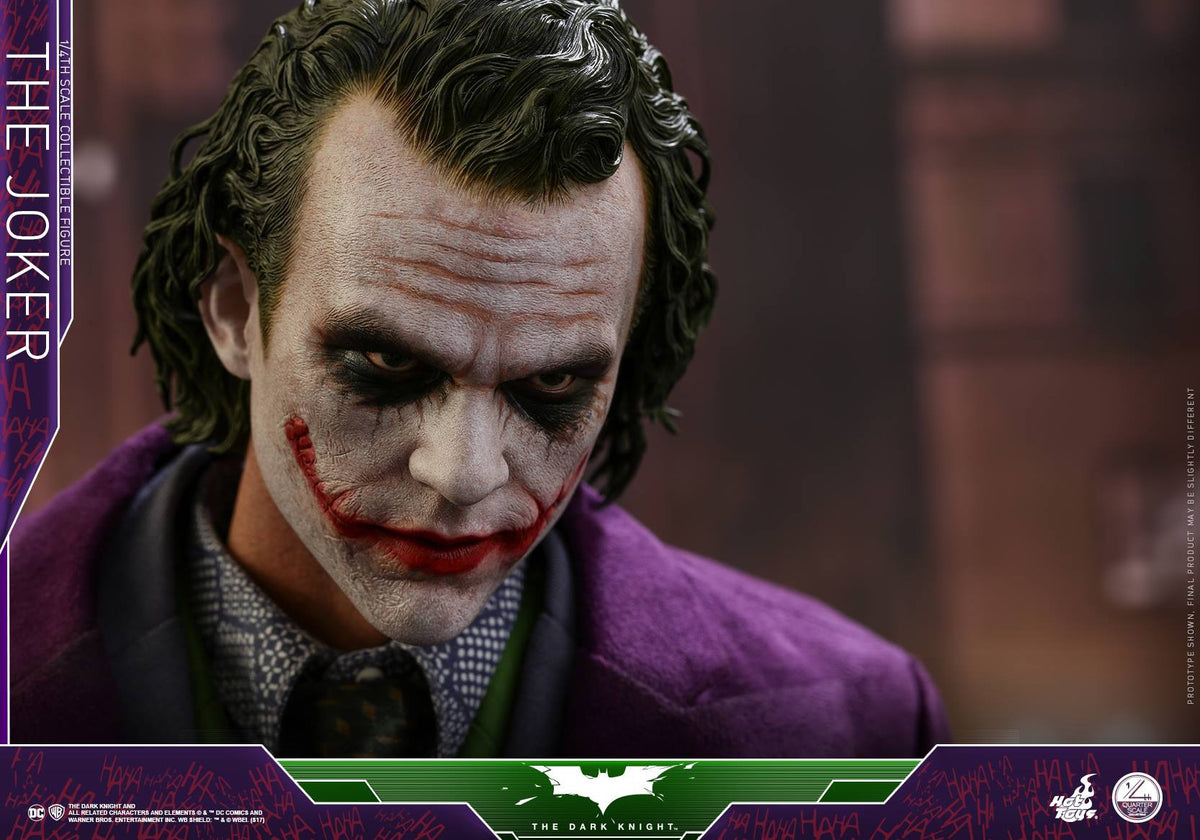 Hot Toys - QS010 - The Dark Knight - The Joker (1/4 Scale) – Marvelous Toys