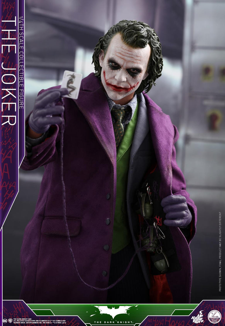 Hot Toys - QS010 - The Dark Knight - The Joker (1/4 Scale) – Marvelous Toys