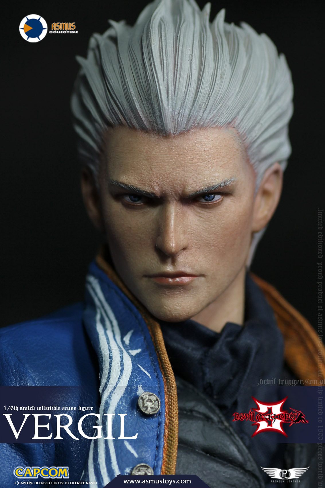 Asmus Toys Announce a Second Production Run for Devil May Cry 3 Vergil 1/6  Scale Figure –