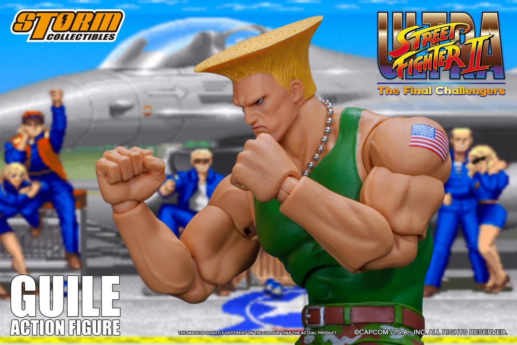 Street Fighter Guile Statue by Pop Culture Shock